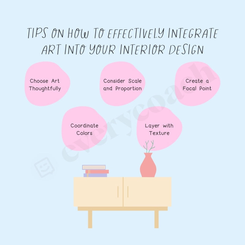 Tips On How To Effectively Integrate Art Into Your Interior Design Ins ...
