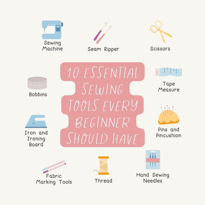 10 Essential Sewing Tools Every Beginner Should Have Instagram Post Canva Template