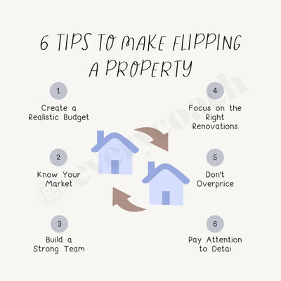 6 Tips To Make Flipping A Property Instagram Post Canva Template