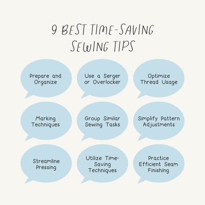 9 Best Time Saving Sewing Tips Instagram Post Canva Template