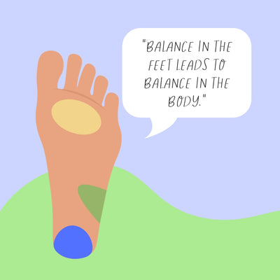 Balance In The Feet Leads To Balance In The Body Instagram Post Canva Template