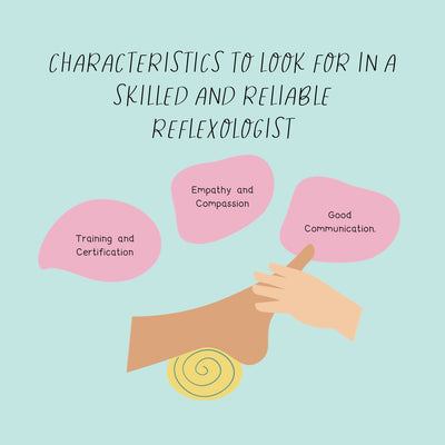 Characteristics To Look For in A Skilled And Reliable Reflexologist Instagram Post Canva Template