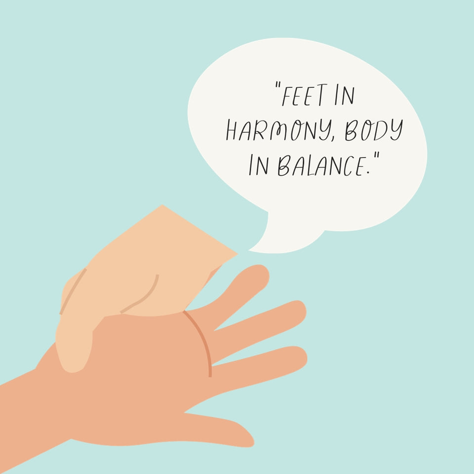 Feet In Harmony Body In Balance Instagram Post Canva Template