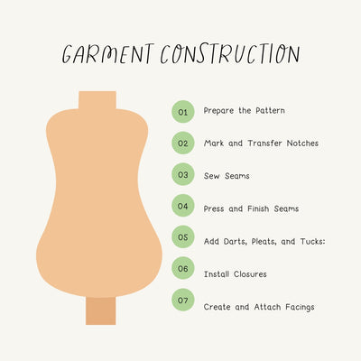 Garment Construction Instagram Post Canva Template