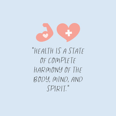 Health Is A State Of Complete Harmony Of The Body Mind And Spirit Instagram Post Canva Template