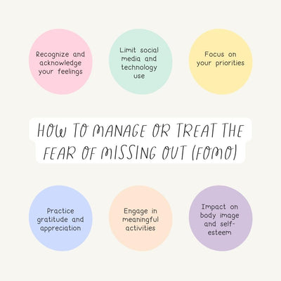 How To Manage Or Treat The Fear Of Missing Out (Fomo) Instagram Post Canva Template