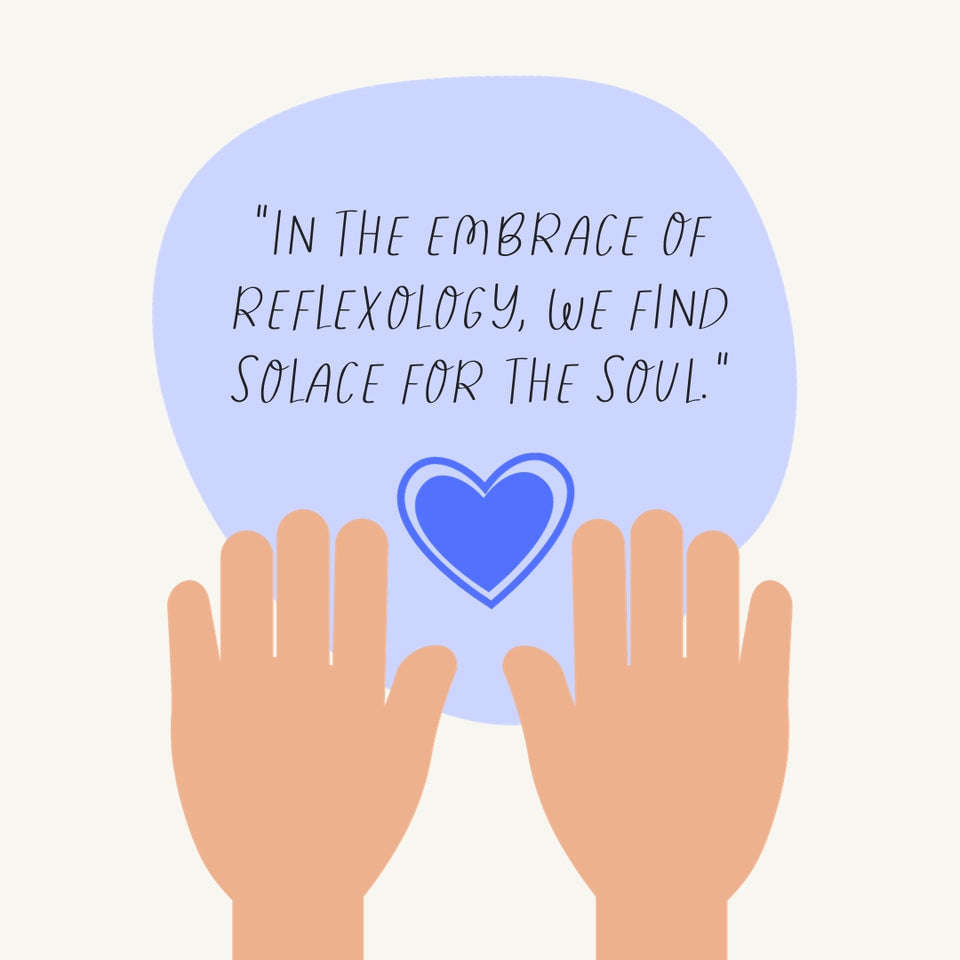 In The Embrace Of Reflexology We Find Solace For The Soul Instagram Post Canva Template