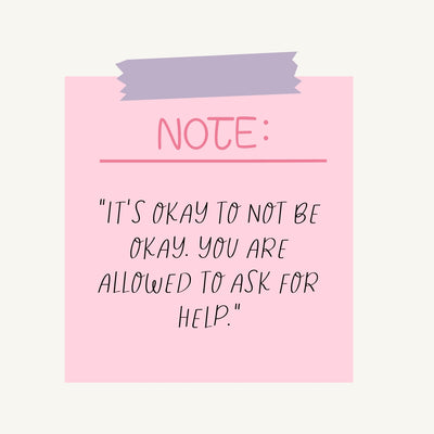 Its Okay To Not Be Okay You Are Allowed To Ask For Help Instagram Post Canva Template