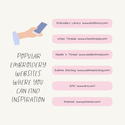 Popular Embroidery Websites Where You Can Find Inspiration Instagram Post Canva Template