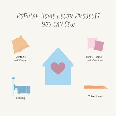 Popular Home Decor Projects You Can Sew Instagram Post Canva Template