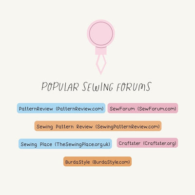 Popular Sewing Forums Instagram Post Canva Template