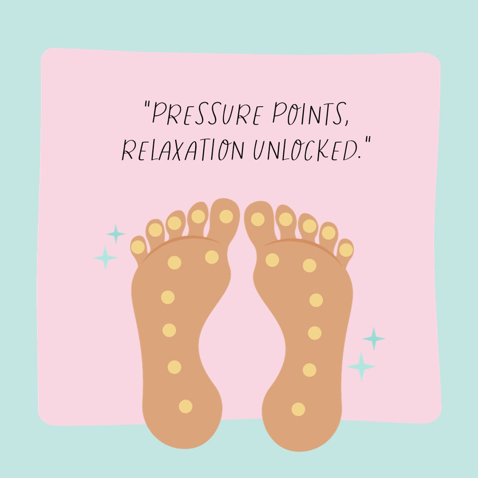 Pressure Points Relaxation Unlocked Instagram Post Canva Template