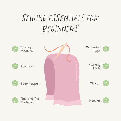 Sewing Essentials For Beginners Instagram Post Canva Template