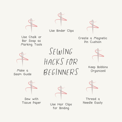 Sewing Hacks For Beginners Instagram Post Canva Template