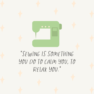 Sewing Is Something You Do To Calm You To Relax You Instagram Post Canva Template