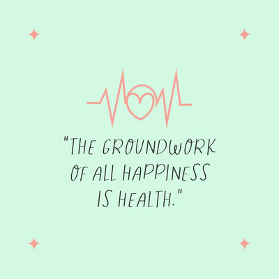 The Groundwork Of All Happiness Is Health Instagram Post Canva Template
