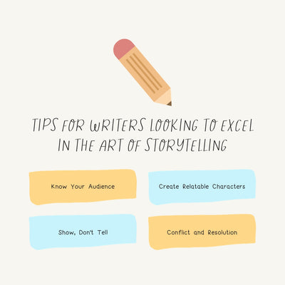 Tips For Writers Looking To Excel In The Art Of Storytelling Instagram Post Canva Template