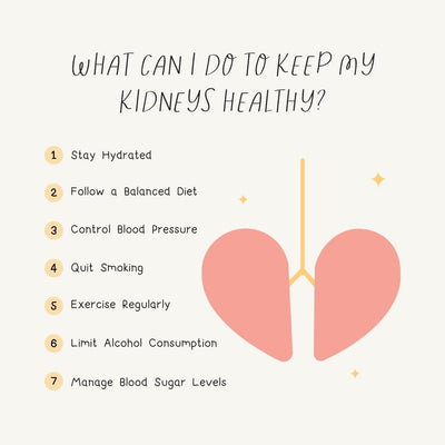 What Can I Do To Keep My Kidneys Healthy Instagram Post Canva Template