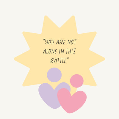 You Are Not Alone In This Battle Instagram Post Canva Template