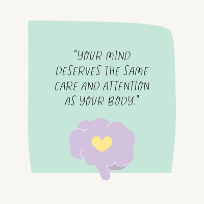 Your Mind Deserves The Same Care And Attention As Your Body Instagram Post Canva Template
