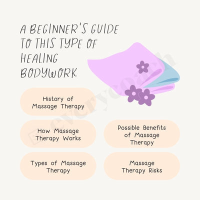 A Beginners Guide To This Type Of Healing Bodywork Instagram Post Canva Template