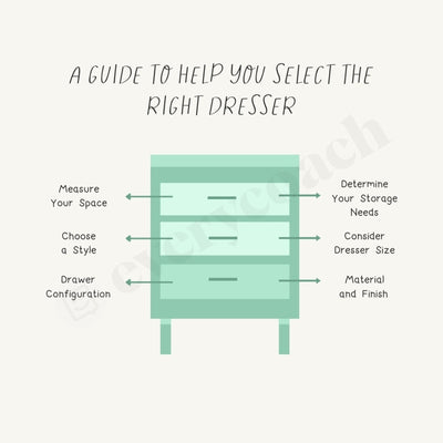 A Guide To Help You Select The Right Dresser Instagram Post Canva Template