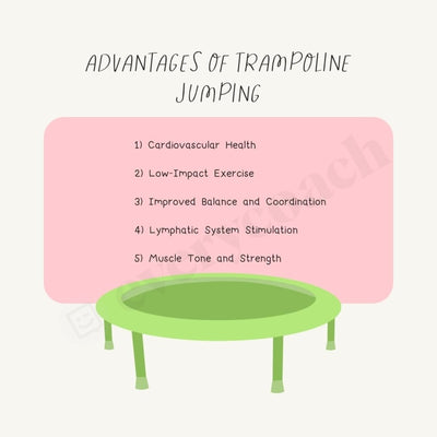 Advantages Of Trampoline Jumping Instagram Post Canva Template