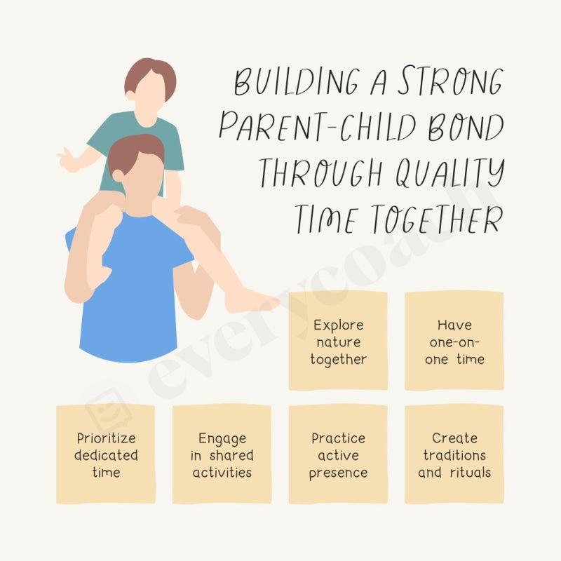 Building A Strong Parent Child Bond Through Quality Time Together Inst ...