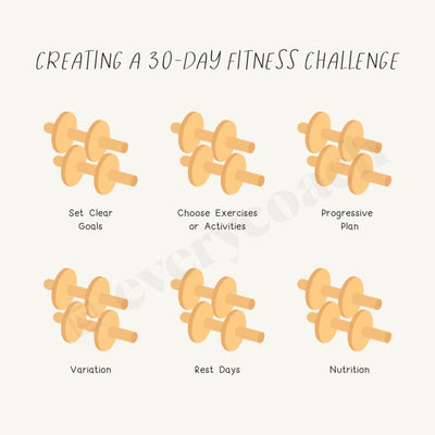 Creating A 30 Day Fitness Challenge Instagram Post Canva Template