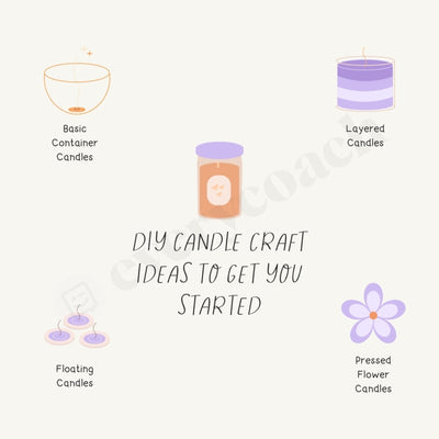 Diy Candle Craft Ideas To Get You Started Instagram Post Canva Template