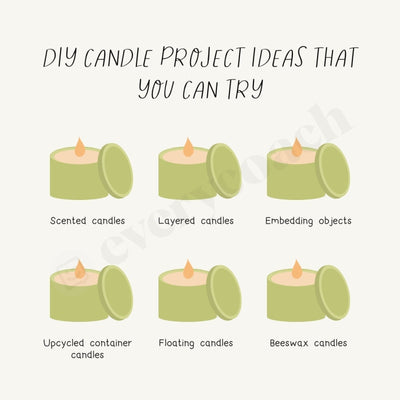 Diy Candle Project Ideas That You Can Try Instagram Post Canva Template