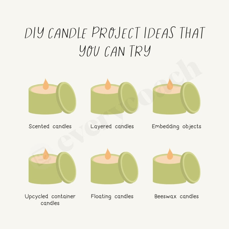 Candle Copy Project Diy Candle Project Ideas That You Can Try Instagram Post Canva Templat ...