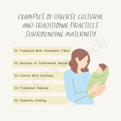Examples Of Diverse Cultural And Traditional Practices Surrounding Maternity Instagram Post Canva