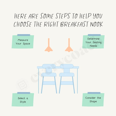 Here Are Some Steps To Help You Choose The Right Breakfast Nook Instagram Post Canva Template