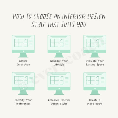How To Choose An Interior Design Style That Suits You Instagram Post Canva Template