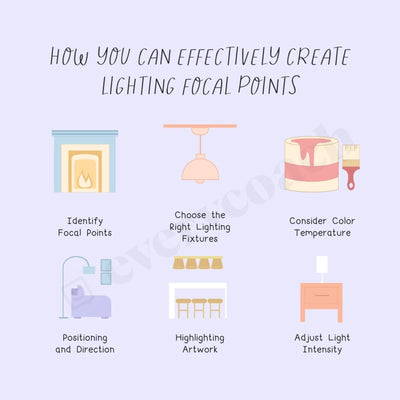 How You Can Effectively Create Lighting Focal Points Instagram Post Canva Template