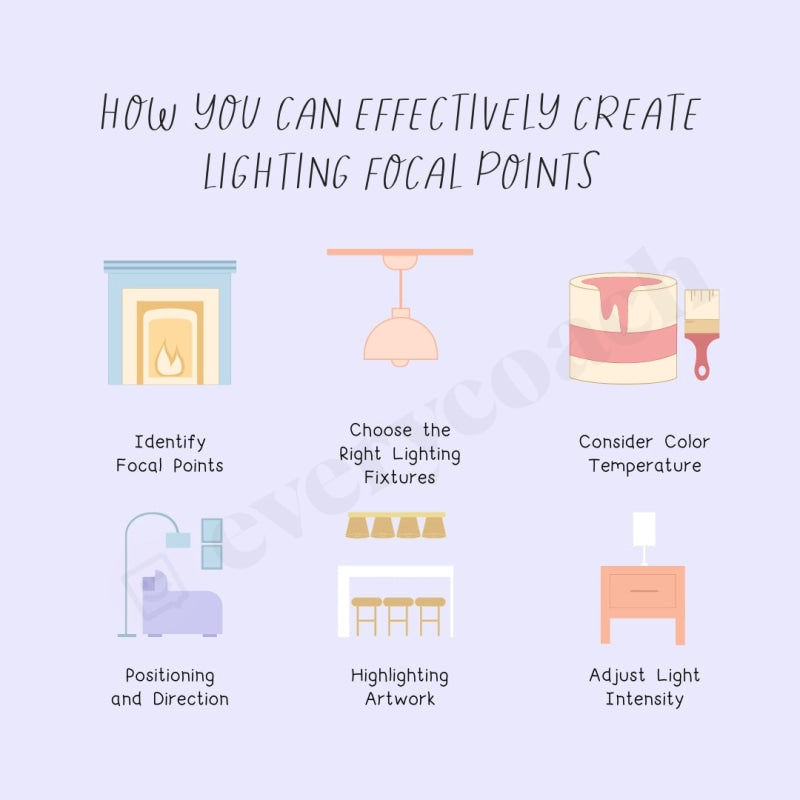 How You Can Effectively Create Lighting Focal Points Instagram Post Canva Template