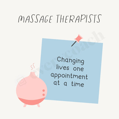 Massage Therapists Instagram Post Canva Template