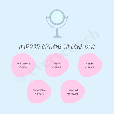 Mirror Options To Consider Instagram Post Canva Template
