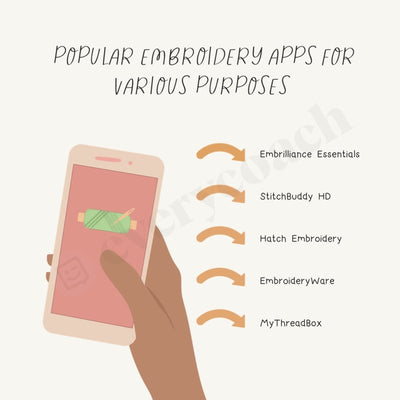 Popular Embroidery Apps For Various Purposes Instagram Post Canva Template