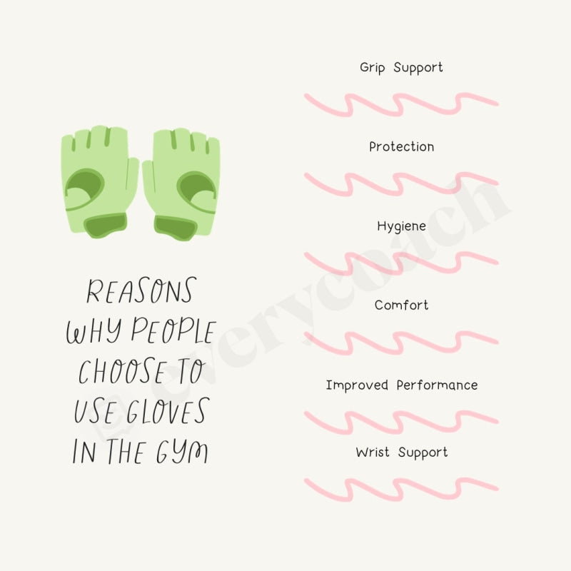 Reasons Why People Choose To Use Gloves In The Gym Instagram Post Canva Template