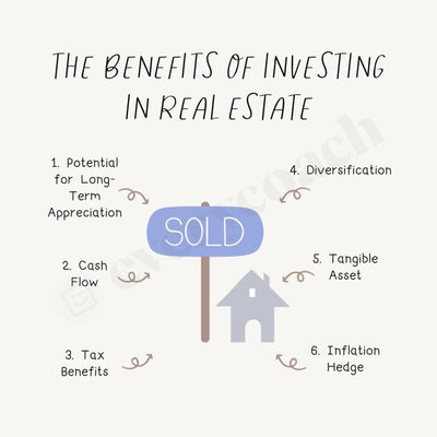 The Benefits Of Investing In Real Estate Instagram Post Canva Template
