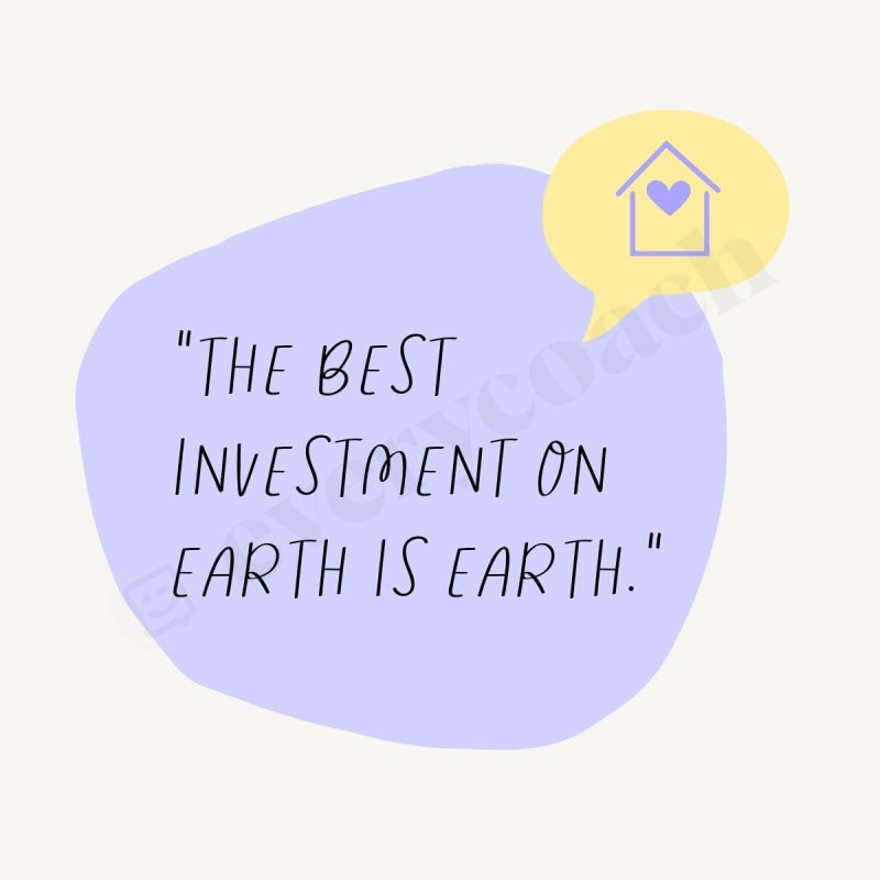 The Best Investment On Earth Is S03312301 Instagram Post Canva Template