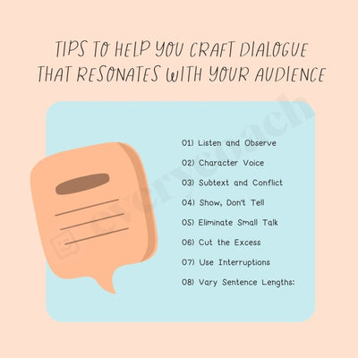 Tips To Help You Craft Dialogue That Resonates With Your Audience Instagram Post Canva Template