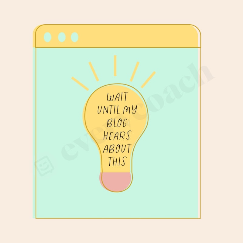 Wait Until My Blog Hears About This Instagram Post Canva Template