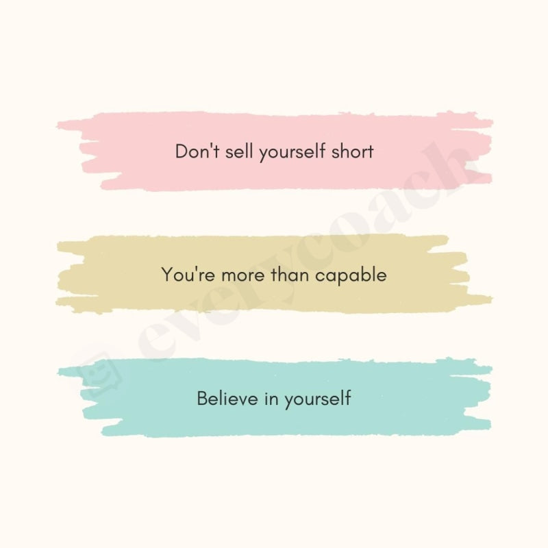 3 Self Love Points Instagram Post Canva Template