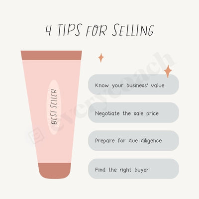 4 Tips For Selling Instagram Post Canva Template
