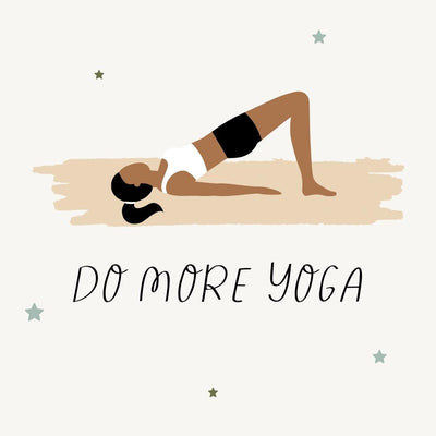 Do More Yoga Instagram Post Canva Template