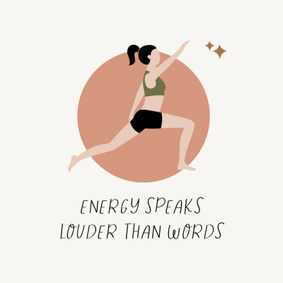 Energy Speaks Louder Than Words Instagram Post Canva Template