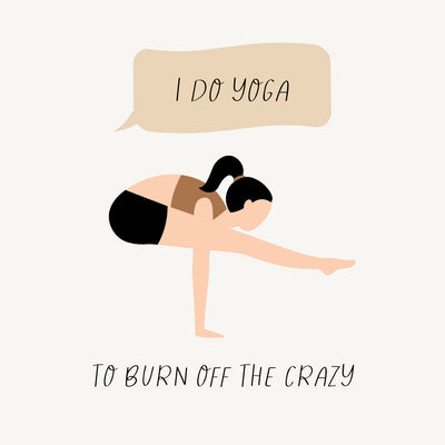 I Do Yoga Instagram Post Canva Template